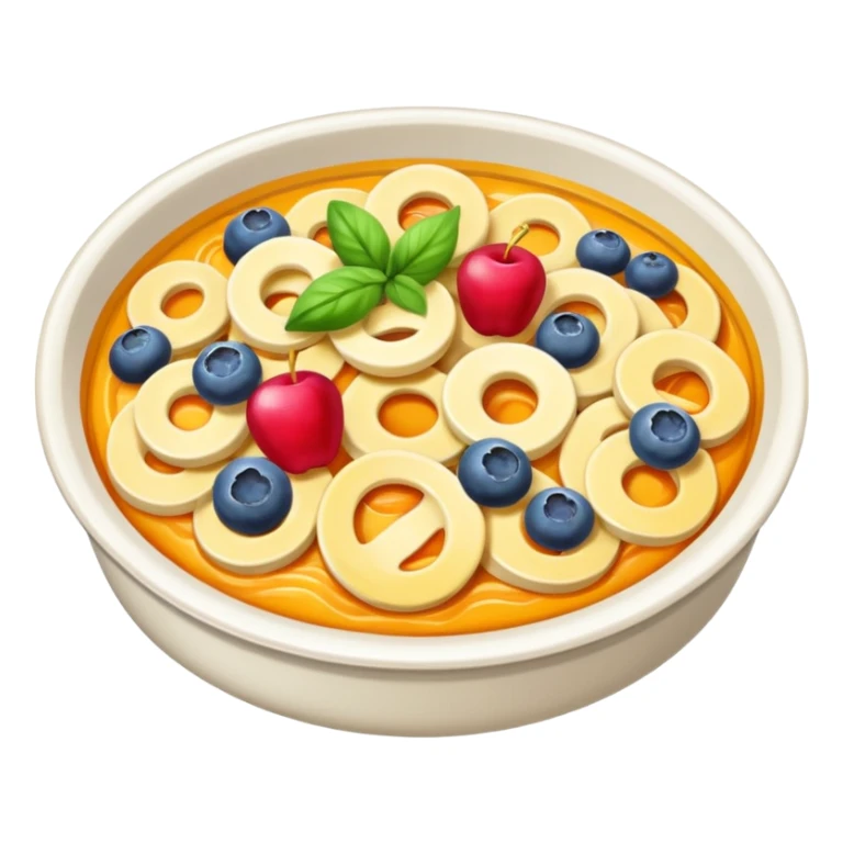 High resolution of a food dish sticker