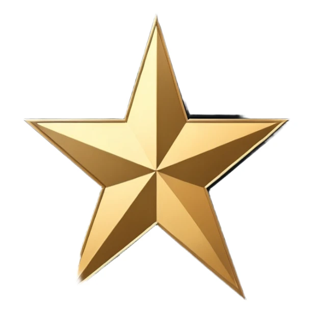 a star in Hollywood Walk of Fame sticker