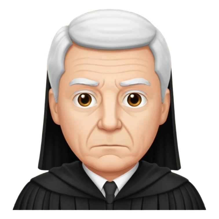 court judge sticker
