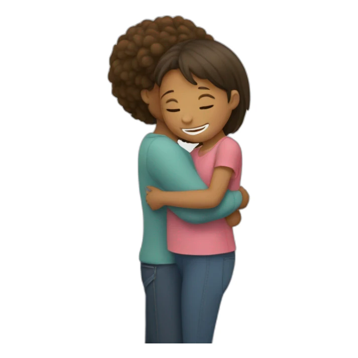 Girl HUG a l’émondant sticker