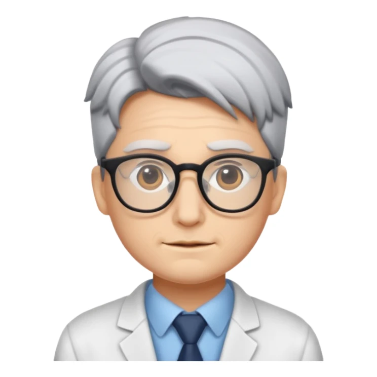 Gojo with glasses and no wrinkles sticker