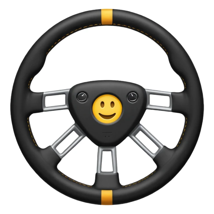 steering wheel sticker