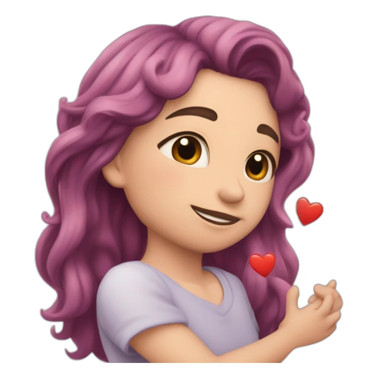 Cœur fou amoureux sticker