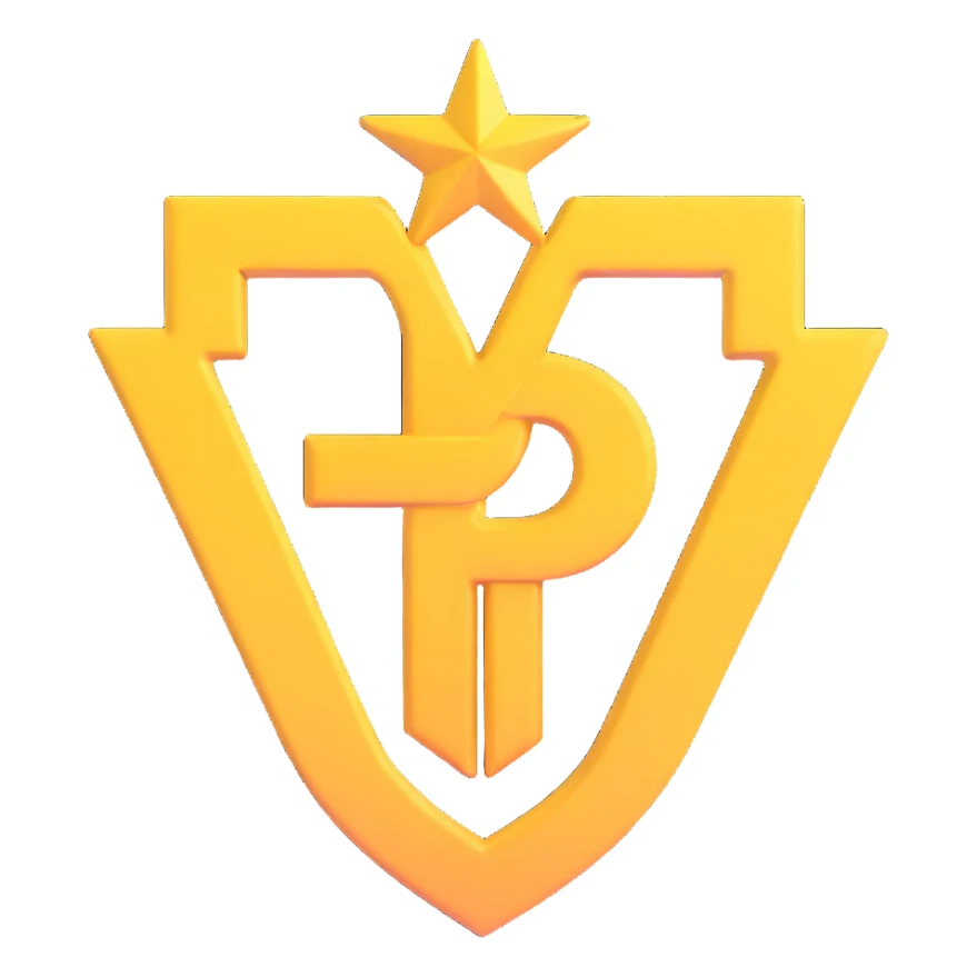 playful and modern TeamTitoine emblem sticker