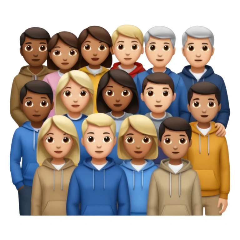 personas viendo una pantalla grande sticker