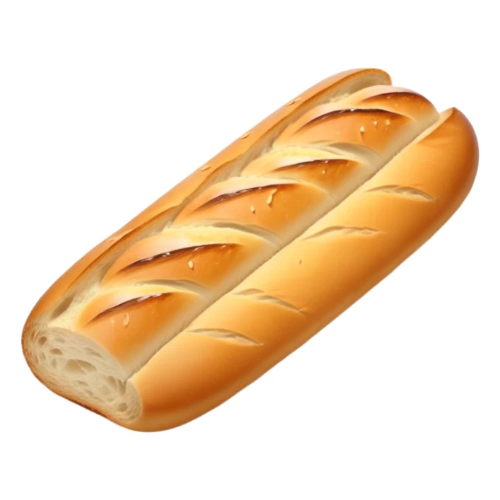 one piece of baguette sticker