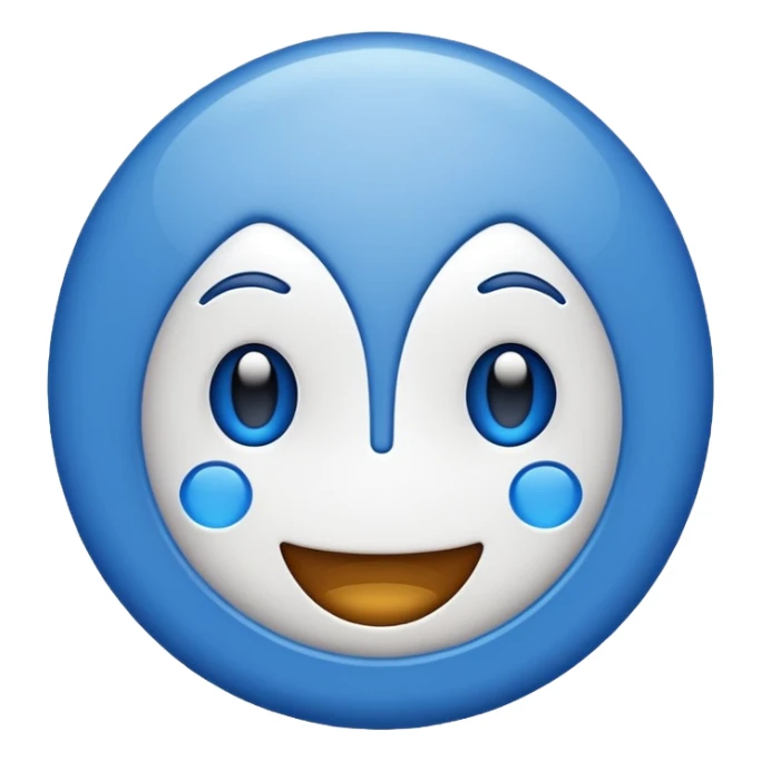  exactly similar to given image give me emoji,blue and white tick inside it sticker