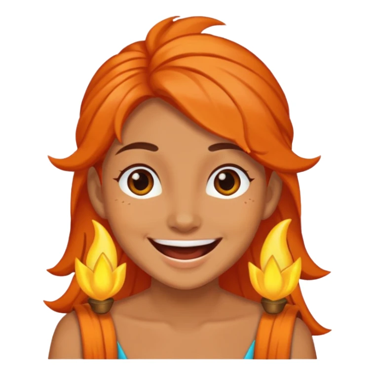 Ember Lumen from the Elemental movie sticker