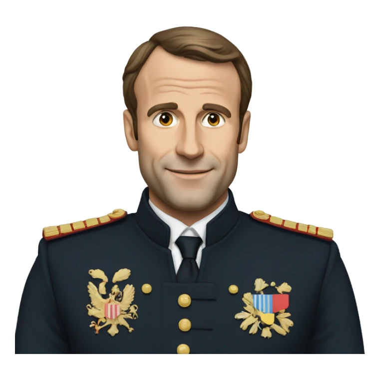 macron sticker