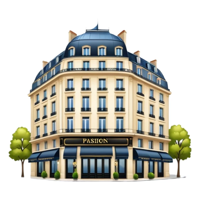Parisian luxury hotel  sticker