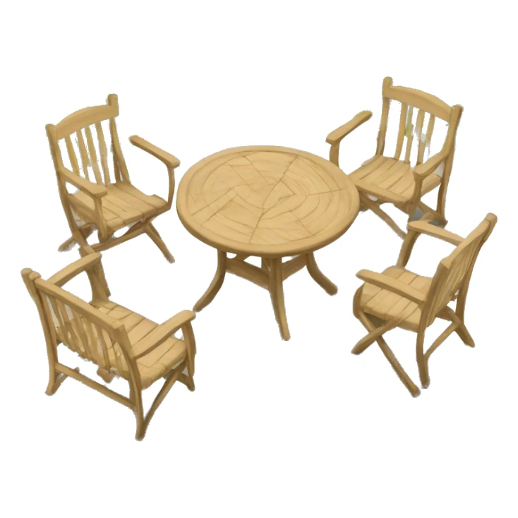 garden furniture sticker
