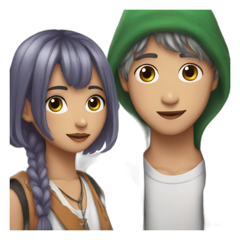 Palestinian girl with Taehyung from BTS sticker