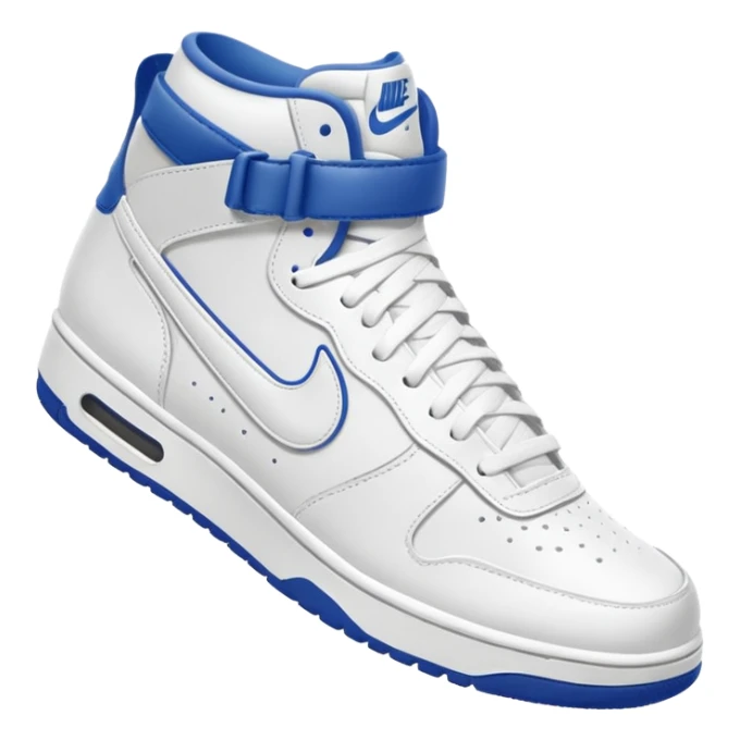 Nike air shoes white sticker