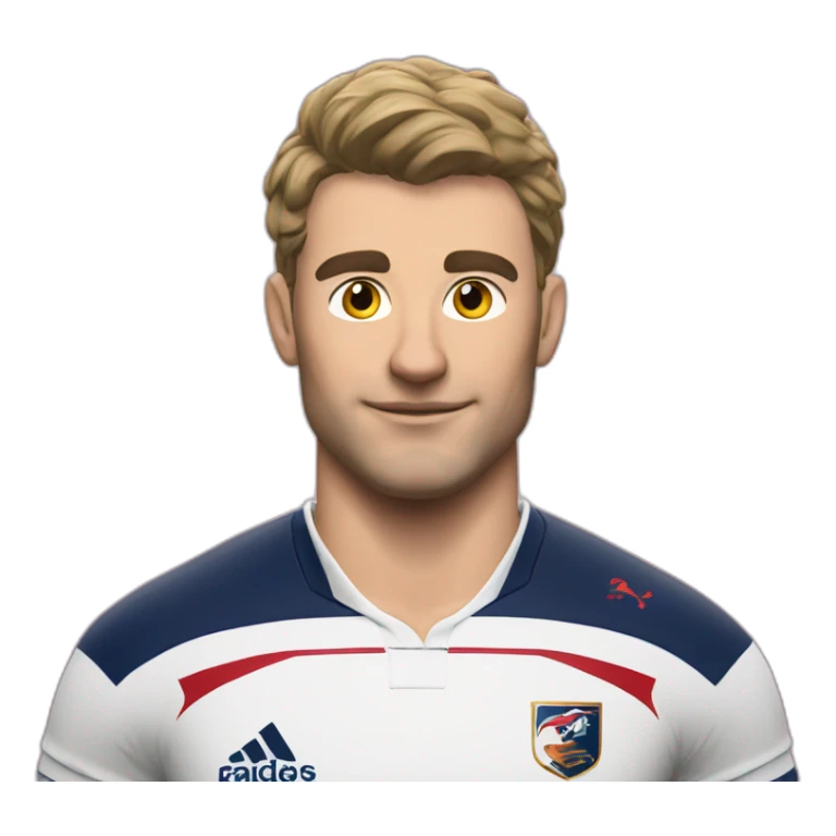 Antoine Dupont rugby sticker