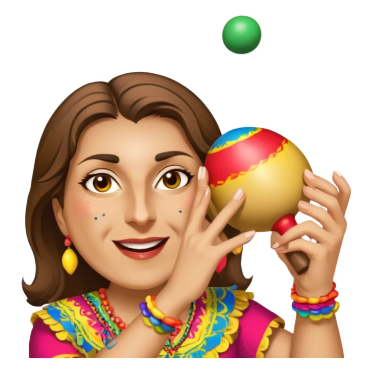 Maraca Player sticker