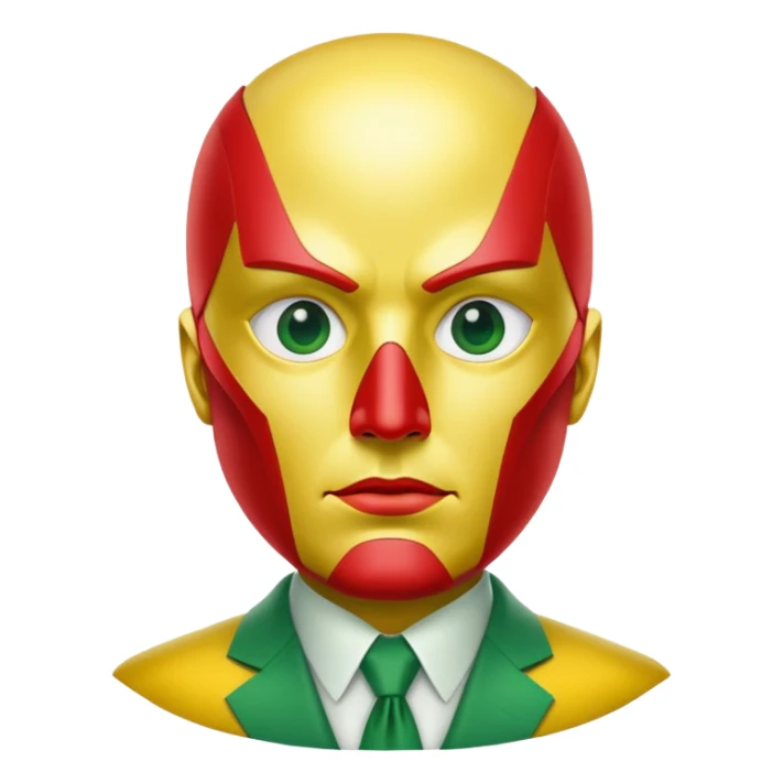 Vision from captain america: civil war sticker