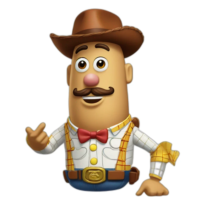Monsieur Patate de toystory 4 sticker