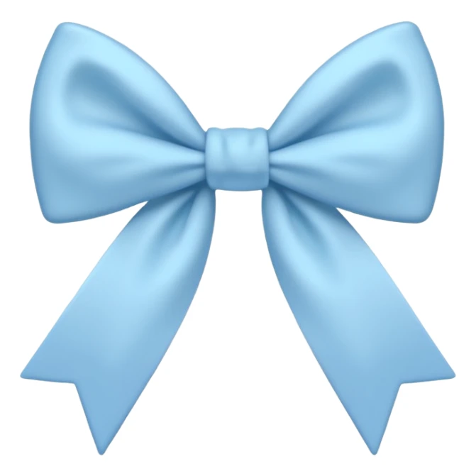 🎧 with pastel blue bows right before the part that covers your ears sticker