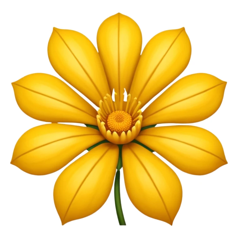 crie um emoji de lirio aranha flor sticker
