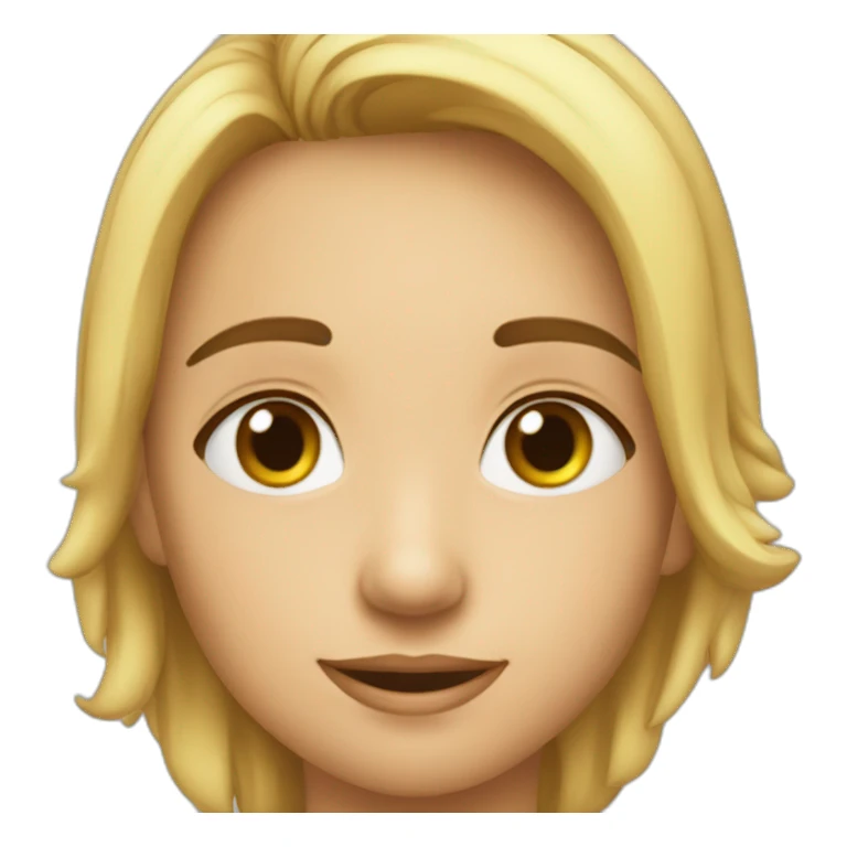 Quero uma carinha saliente sticker