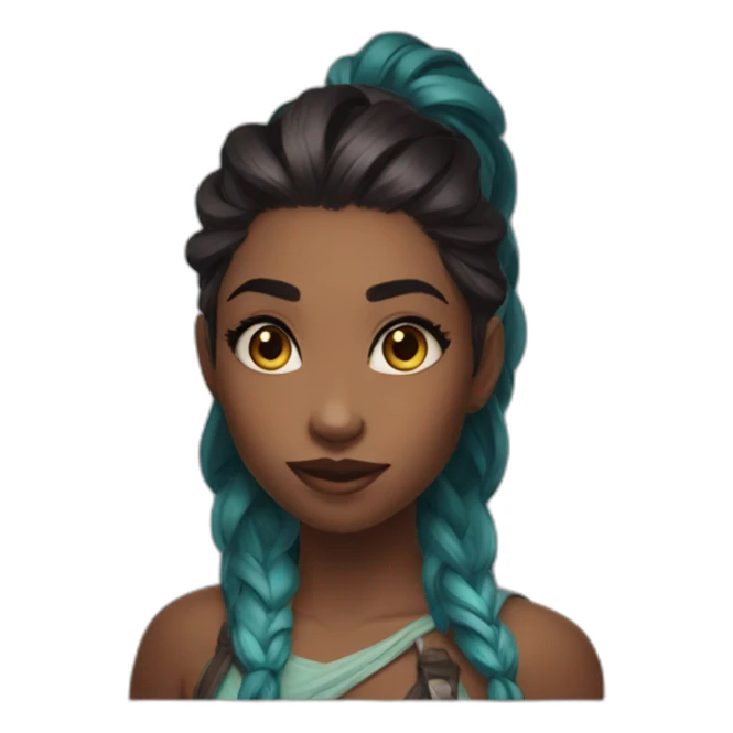 Zoe from league of legends sticker