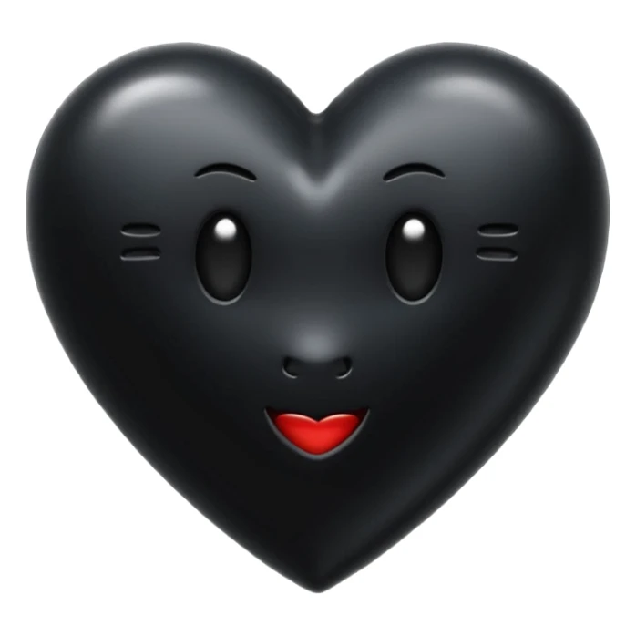 a emoji of a black hearth with inside txt"zinjectra" sticker