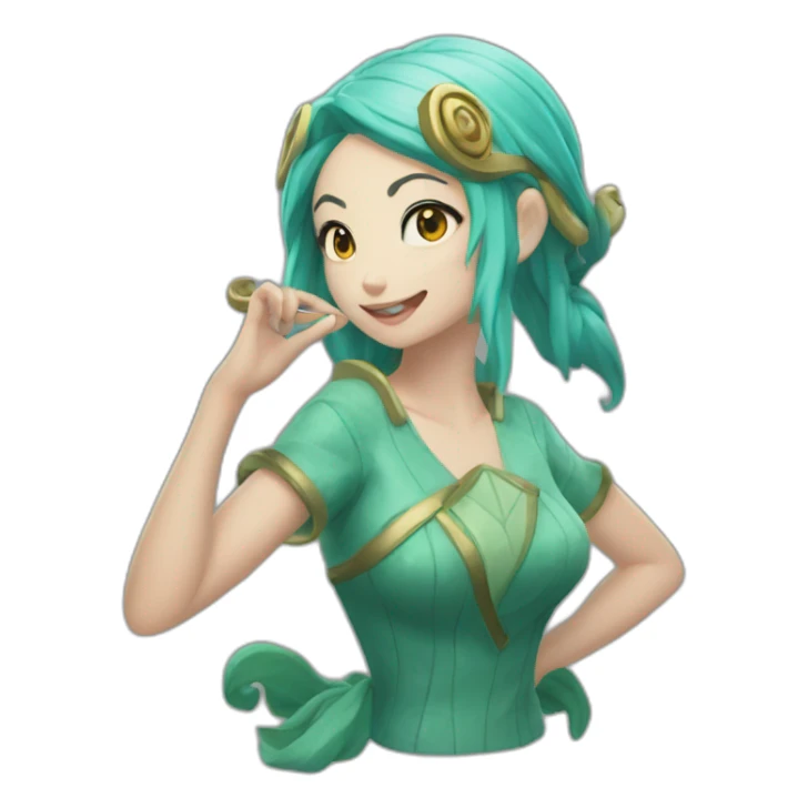 Nami from league of legends sticker