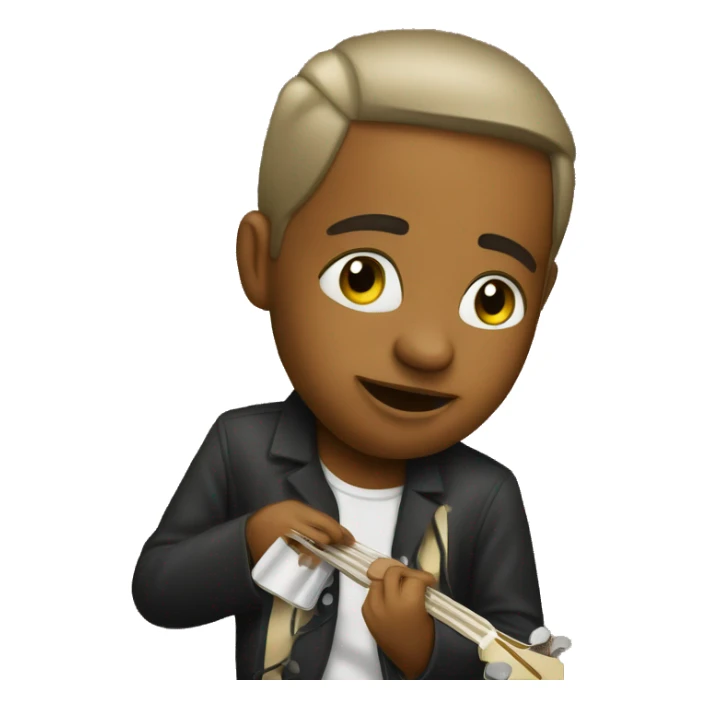 concert artist performing sticker