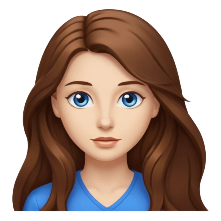 Uzun saçli kadın yap  sticker