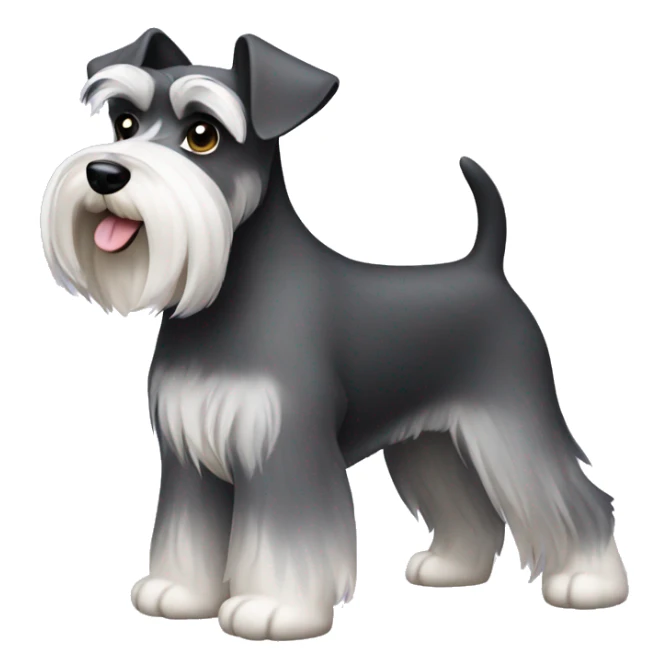 miniature schnauzer sticker