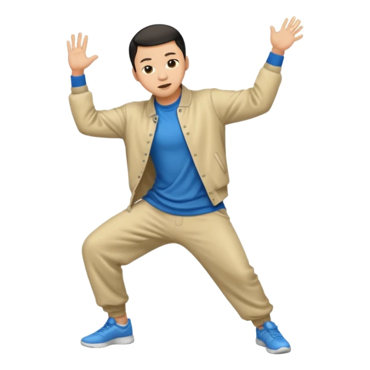 Chinese man twerking clothed this time  sticker