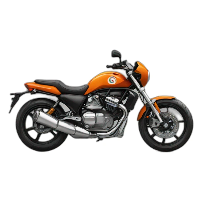 Cristiano Ronaldo sur une moto sticker