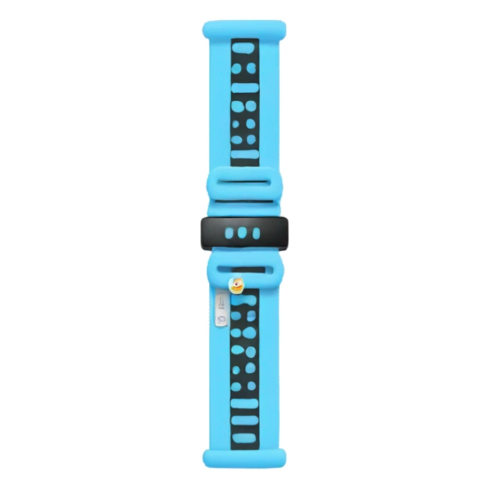 Light blue Music festival wristband  sticker