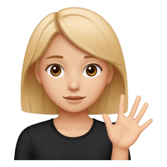 meme with girl saying hey awkwardly sticker