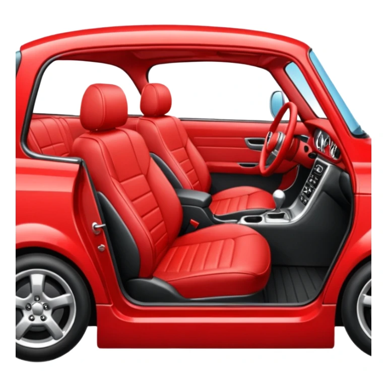 On top of a car sticker