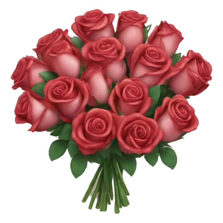 bouquet of 101 roses sticker