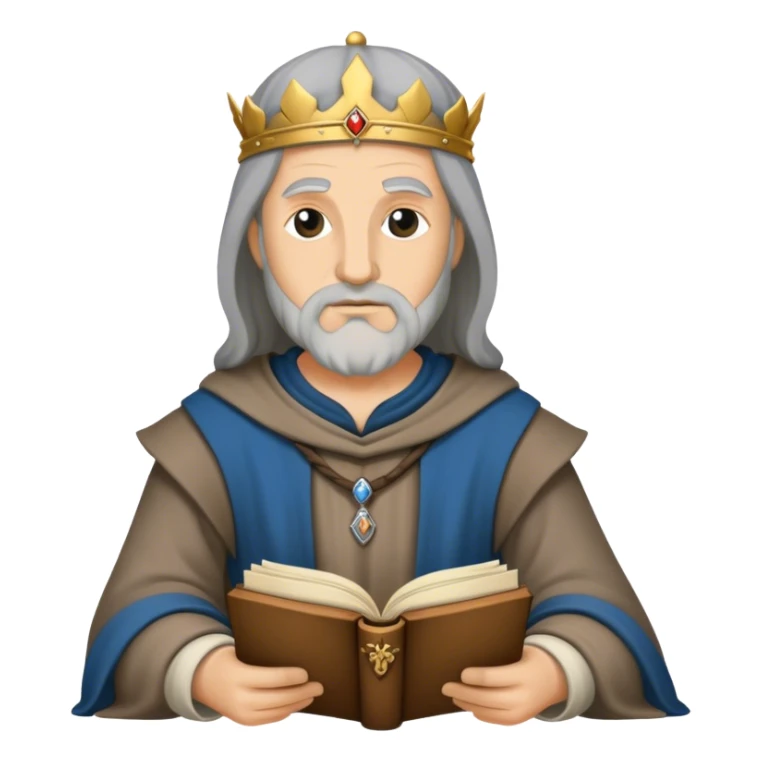 Old Frey Medieval poet sticker