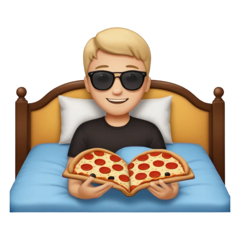 Create a 5 Emojis of my day and write a sentence about it... I am A BOY... sticker