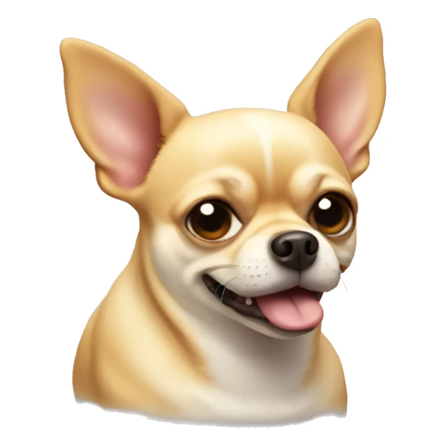 Very fat fake chihuahua  sticker