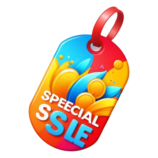 special offer tag, discount label, sale promotions sticker
