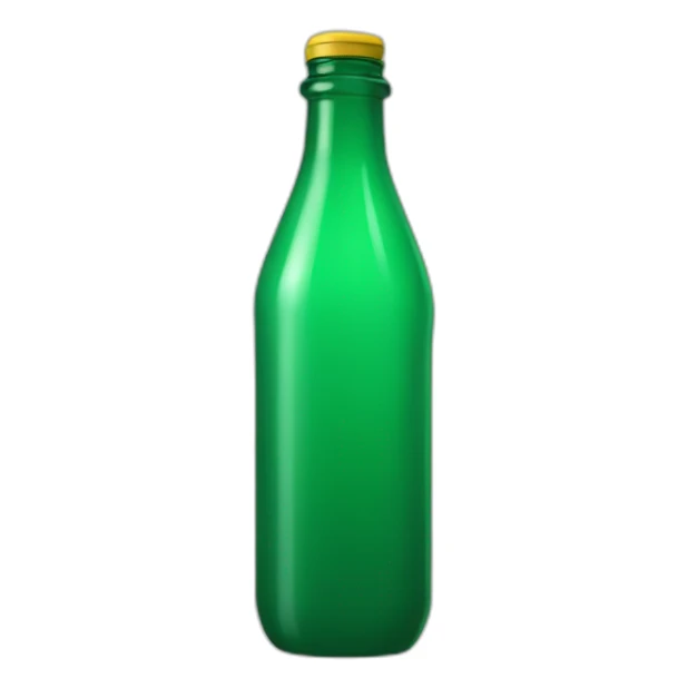 bottle-green-inclined-45degree sticker