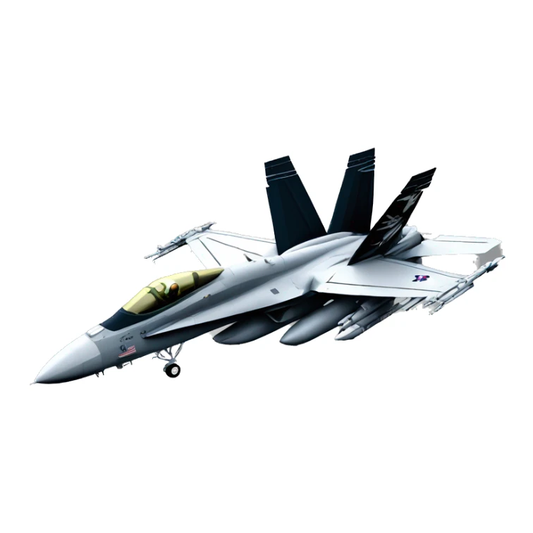 F-18 super hornet from USA jolly rogers livery sticker