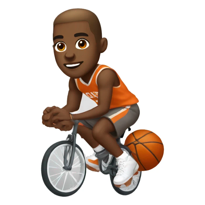 black man riding a squirrel he has brown eyes and is wearing basketball shorts  sticker