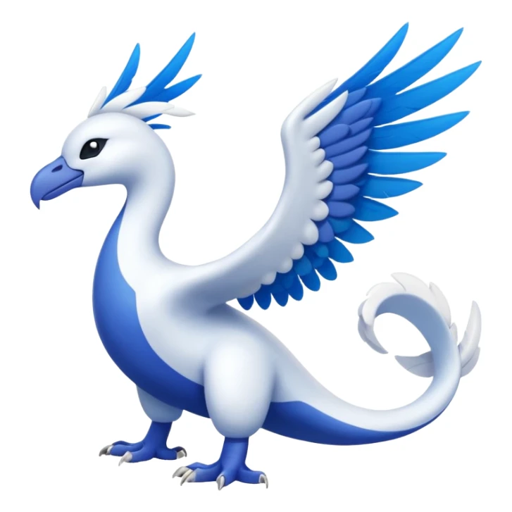 Lugia-Fakémon-hybrid-creature (full body)  sticker