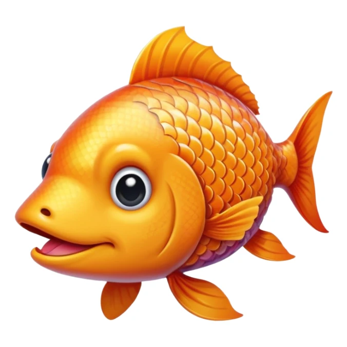poisson avec tête de chien sticker