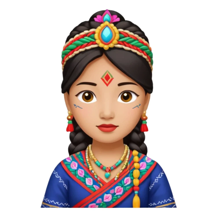 Gurung dress girl sticker