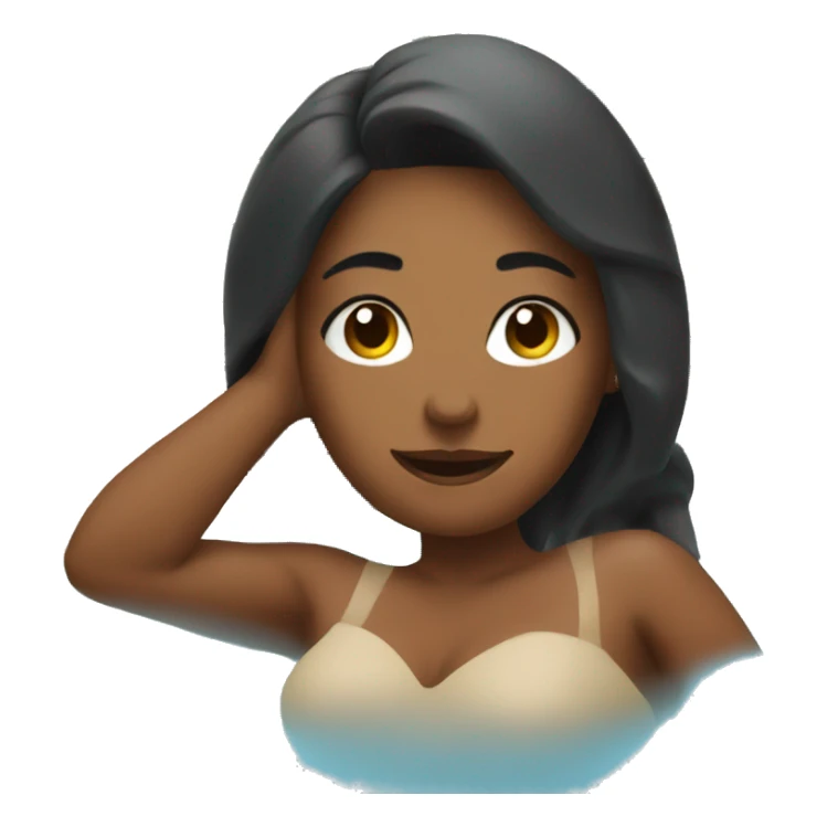 Women sitting in hot tub sticker