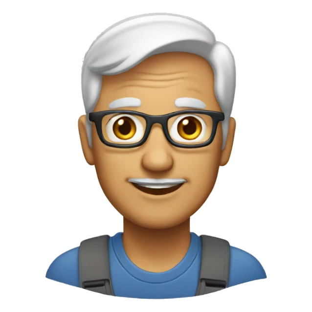 62 year old men who works as a retail worker sticker