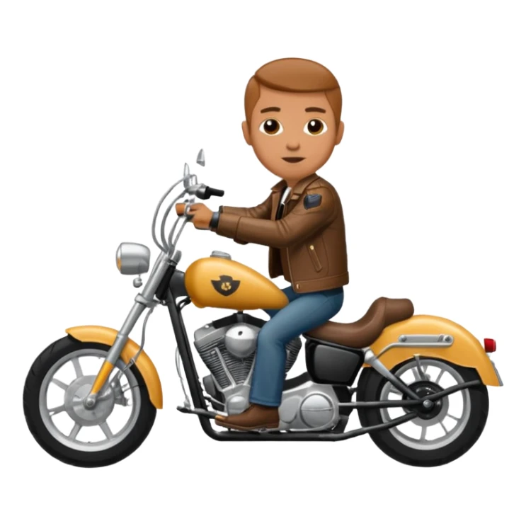 easy rider breaker morant on chopper motorcycle sticker