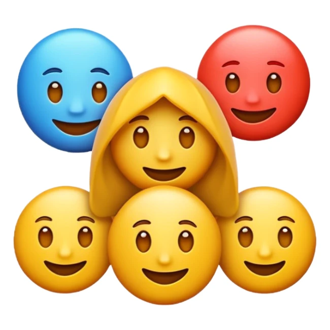 the word BLOG in bright colors, traditional emoji style, slight 3D effect, transparent background sticker